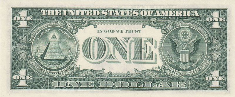 1 доллар 1969 г. (США)