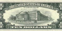 10 долларов 1969 г. (США)