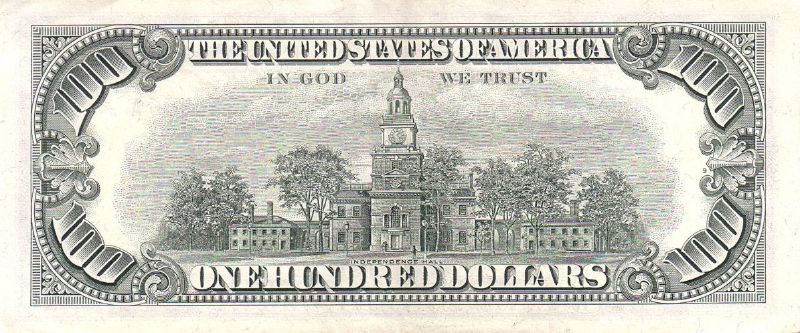 100 долларов 1969 г. (США)