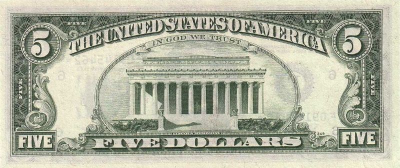 5 долларов 1974 г. (США)