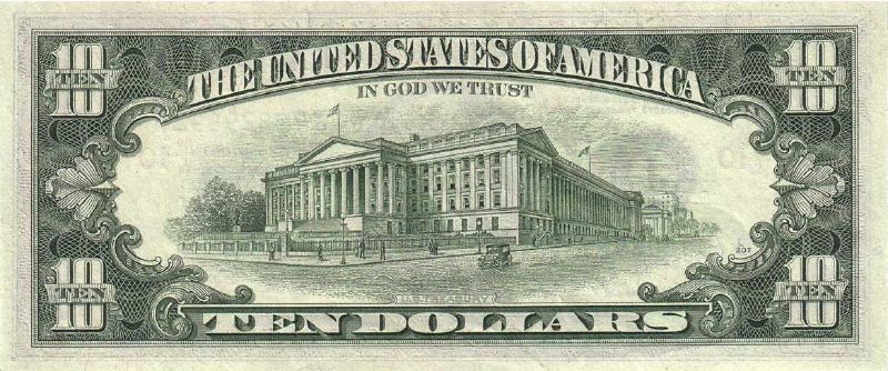10 долларов 1974 г. (США)