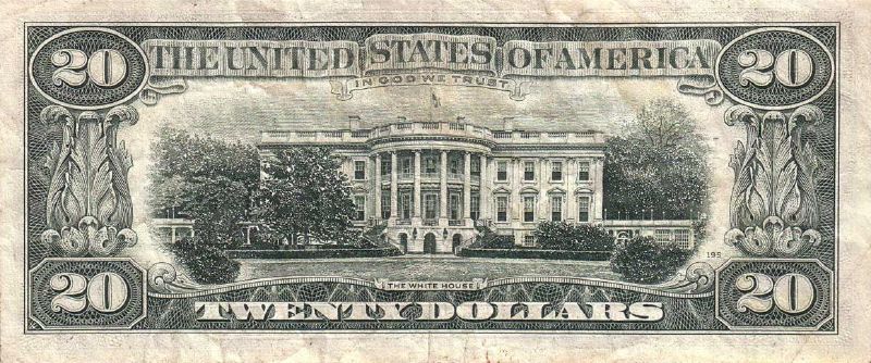 20 долларов 1974 г. (США)