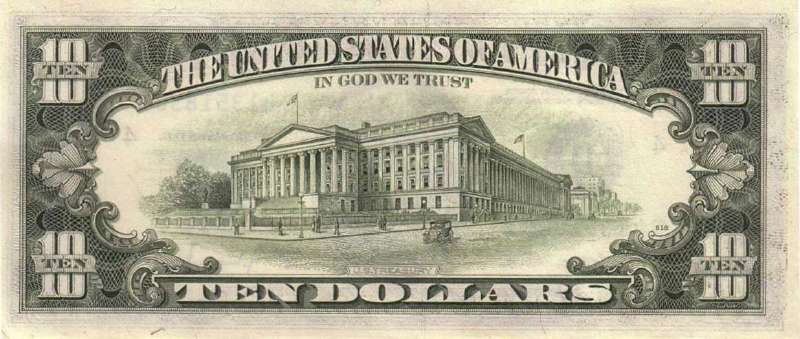 10 долларов 1977 г. (США)