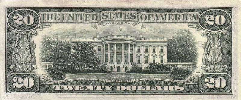 20 долларов 1977 г. (США)