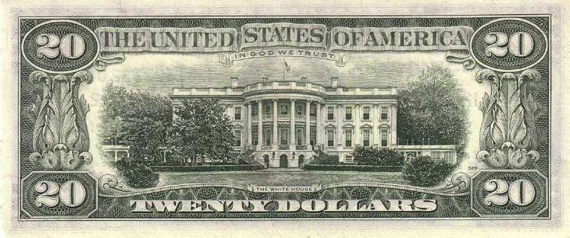 20 долларов 1981 г. (США)