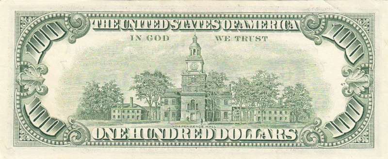 100 долларов 1981 г. (США)