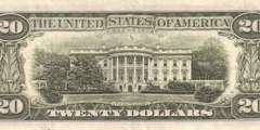 20 долларов 1985 г. (США)