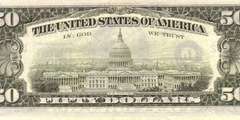 50 долларов 1985 г. (США)