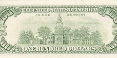100 долларов 1985 г. (США)