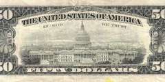 50 долларов 1988 г. (США)