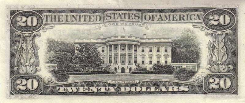 20 долларов 1990 г. (США)