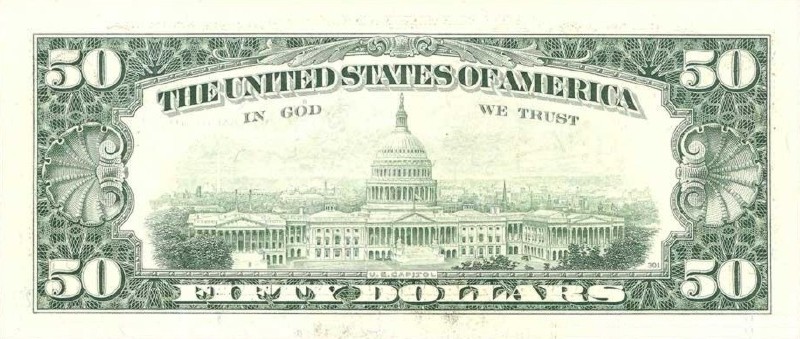 50 долларов 1993 г. (США)