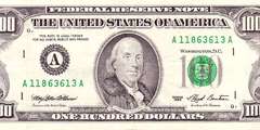100 долларов 1993 г. (США)