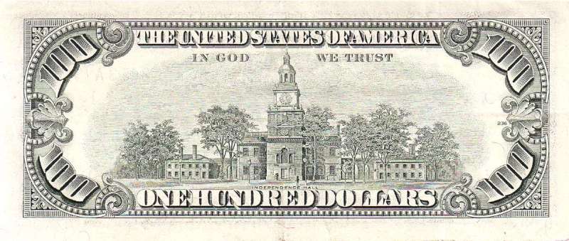 100 долларов 1993 г. (США)