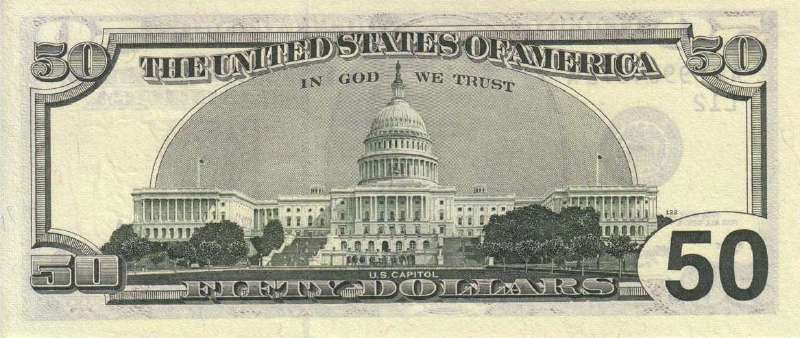 50 долларов 1996 г. (США)