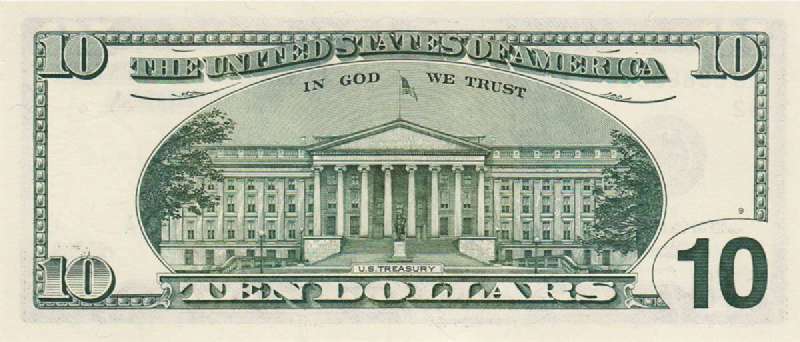 10 долларов 2003 г. (США)