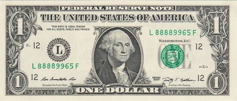 1 доллар 2009 г. (США)