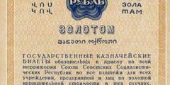 1 рубль золотом 1924 г. (СССР)