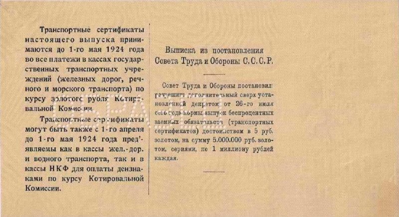 5 рублей золотом 1923 г. (1-й выпуск, Серии 1–5)