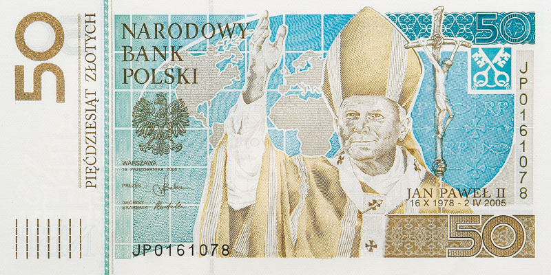 50 злотых 2008 г. (Польша).