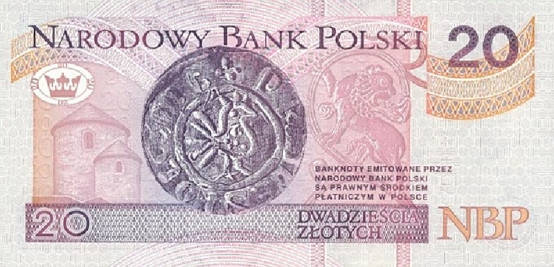 20 злотых 1994 г. (Польша).