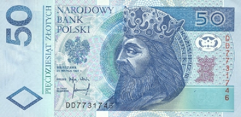 50 злотых 1994 г. (Польша).