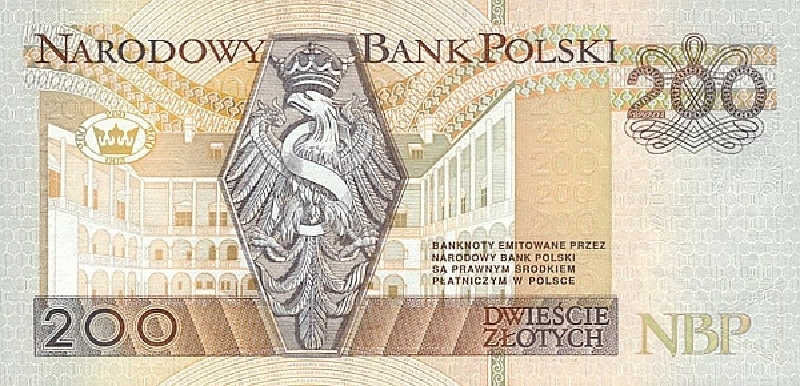 200 злотых 1994 г. (Польша).
