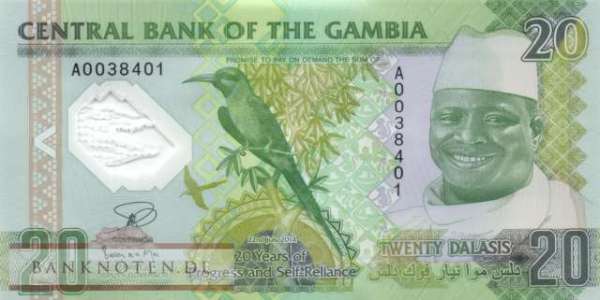 dollars gambia