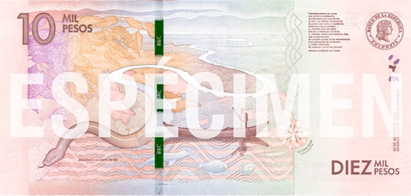10 000 песо 2016 года реверс
