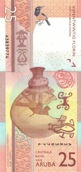 25 флоринов 2019 года реверс