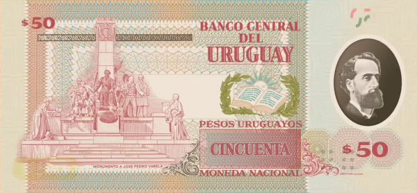 Uruguay 50 peso 2021. R.