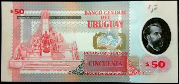 Uruguay 50 peso 2020