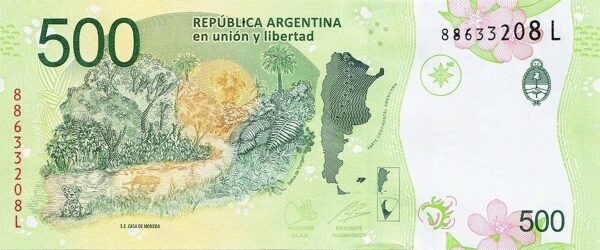 Argentina 500 peso (2020)