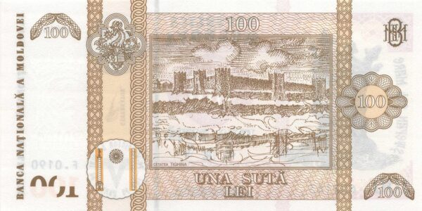 Moldova 100 lei 2015