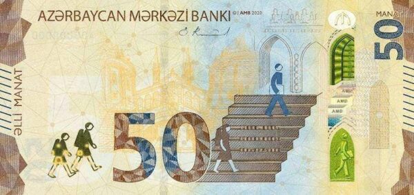 Azerbaijan 50 manat 2020