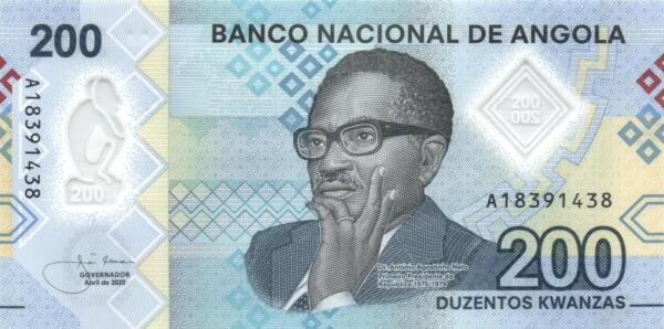 Angola 200 kwanzas 2020