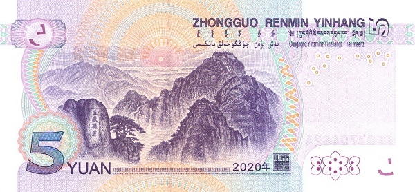 Сhina 5 yuan 2020