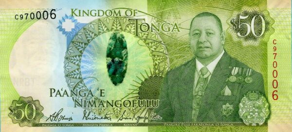 Tonga 50 pa’anga 2018