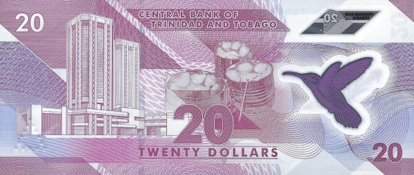 Trinidad and Tobago 20 dollars 2020