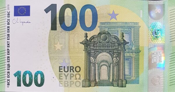 EUROPE 100 euro 2019 (2020)