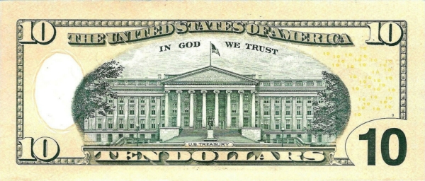 USA 10 dollars 2017A