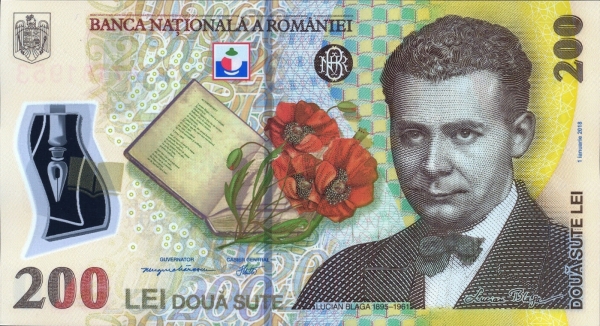 Romania 200 lei 2020