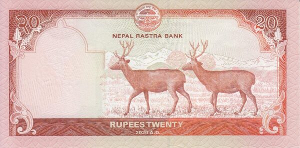 Nepal 20 rupees 2020