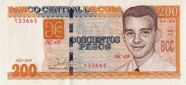 Cuba 200 peso 2019