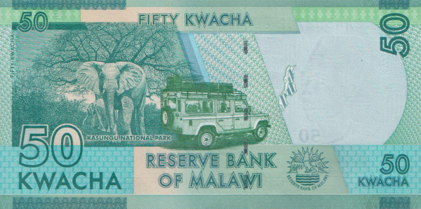 Malawi 50 kwacha 2020