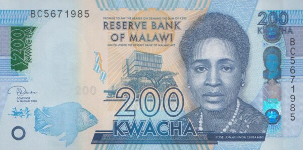 Malawi 200 kwacha 2020