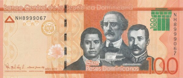 Dominican Republic 100 peso 2019