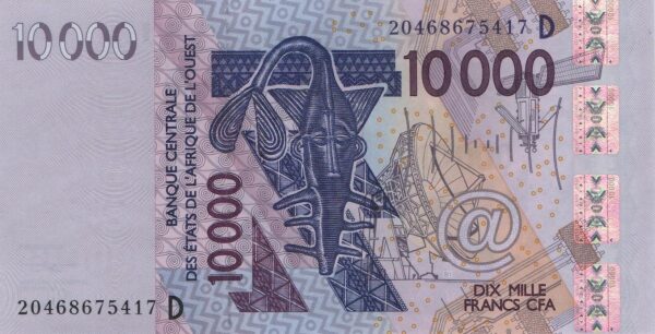 Mali 10.000 francs 2020