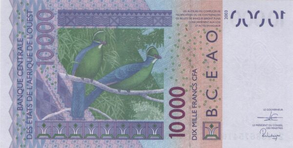 Mali 10.000 francs 2020