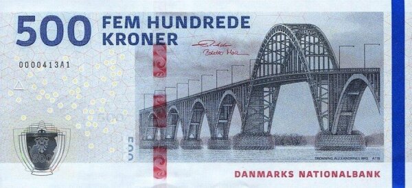 Denmark 500 kroner 2009A